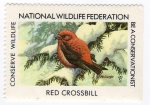 Stamps United States -  Red Crossbill