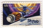 Stamps United States -  Skylab