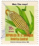 Stamps America - El Salvador -  Maíz