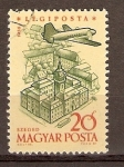 Stamps Hungary -  AVIÓN   SOBRE   SZEGED
