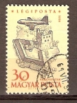 Stamps Hungary -  AVIÓN   SOBRE   SAROSPATAK