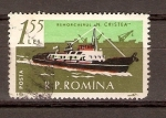 Sellos del Mundo : Europa : Rumania : REMOLCADOR   N.   CRISTEA  
