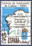 Stamps Spain -  Edifil 2611 Estatuto de autonomía de Galicia 12