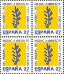 Stamps Spain -  dia mundial del  medio ambiente.