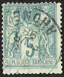 Stamps : Europe : France :  PAIX ET COMMERCE