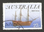 Stamps Australia -  Barco H.M.S. Sirius