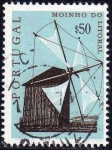 Sellos de Europa - Portugal -  Portugal 1971 Scott 1089 Sello Molino del Litoral Beira Usado 