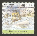 Stamps : Oceania : Australia :  II centº de la llegada de los primeros colonos a Australia