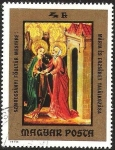 Stamps Hungary -  MARIA ES ERZSEBET TALALKOZASA