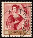 Stamps Spain -  Santa Inés - Alonso Cano