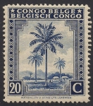 Stamps Belgium -  Palmeras de Aceite.