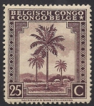 Stamps : Europe : Belgium :  Palmeras de Aceite.