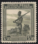 Stamps : Europe : Belgium :  Soldado 
