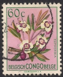 Stamps : Europe : Belgium :  Flores 1952: Euphorbia.