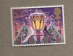 Stamps United Kingdom -  Navidad 1983
