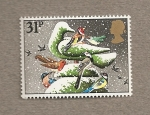 Stamps United Kingdom -  Navidad 1983