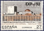 Stamps Spain -  Edifil 3155 Pabellón de España en la Expo'92 27