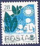 Stamps Spain -  Edifil 3238 Medio ambiente 28