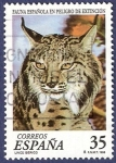 Stamps : Europe : Spain :  Edifil 3529 Lince ibérico 35