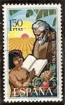 Sellos de Europa - Espaa -  II Centenario de la fundación de San Diego, California - Enseñanza franciscana