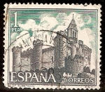 Stamps Spain -  Castillo de Turégano - Segovia