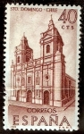 Sellos de Europa - Espa�a -  Forjadores de América - Convento de Santo Domingo, Santiago de Chile