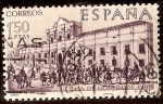 Stamps Spain -  Forjadores de América - Casa de la Moneda, Santiago de Chile