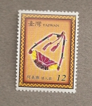 Stamps Taiwan -  Arte aborigen