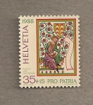 Sellos de Europa - Suiza -  Pro Patria 1988