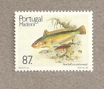 Stamps Portugal -  Madeira, pez rey