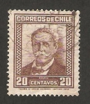Stamps Chile -  general bulnes
