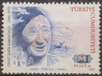 Stamps Turkey -  TURQUIA 1992 Scott 2562 Sello Personajes Autora Cevat Sakir Kabaagacil (1886-1973) Usado Turkia 