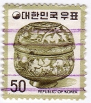 Stamps South Korea -  Cerámica