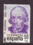 Stamps Spain -  P. Calderon 