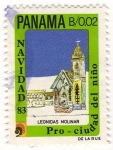 Stamps Panama -  Leonidas Molinar