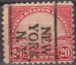Stamps United States -  USA 1922-5 Scott 567 Sello Golden Gate San Francisco usado Estados Unidos Etats Unis 