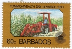 Stamps : America : Barbados :  Commonwealth Day 14 March 1983