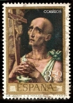Stamps Spain -  San Jerónimo - Luis de Morales 