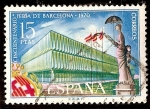 Stamps Spain -  Cincuentenario de la Feria de Barcelona