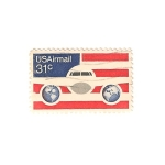 Stamps : America : United_States :  USAIRMAIL
