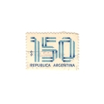 Stamps : America : Argentina :  republica argentina 