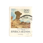 Stamps : America : Argentina :  rep.argentina valle de la luna
