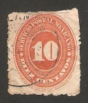 Stamps America - Mexico -  servicio postal mexicano