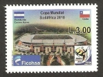 Stamps Honduras -  mundial de fútbol Sudáfrica 2010, Chile