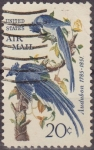 Sellos de America - Estados Unidos -  USA 1967 Scott C71 Sello Correo Aereo Fauna Pájaros Aves usado Estados Unidos Etats Unis 