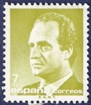 Stamps Spain -  Edifil 2832 Serie básica 2 Juan Carlos I 7 oliva