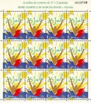 Stamps Spain -  juegos de la XXVolimpiada barcelona 92.