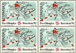 Stamps : Europe : Spain :  BARCELONA"92.II SERIE PRE-OLIMPICA.