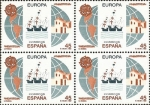 Stamps Spain -  europa