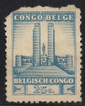 Stamps Belgium -  King Albert Memorial, Leopoldville